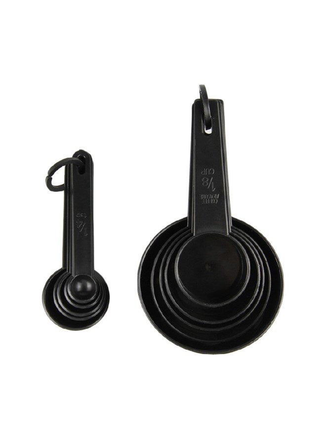 10-Piece Measuring Spoons Set Black  - Image 4