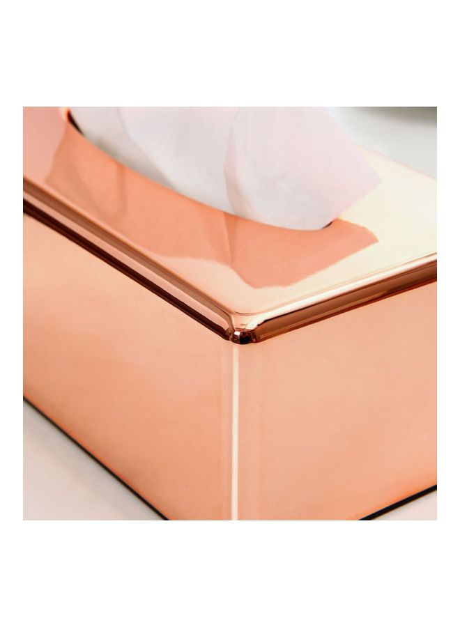 Exquisite Plating Tissue Box Gold 250x138x91mm  - Image 2