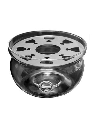 Teapot Warmer Base Clear 13.5x13.5x8cm