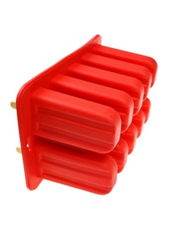 Generic 10-Hole Ice Cream Mould Red 23x14.5x10centimeter  - Image 3
