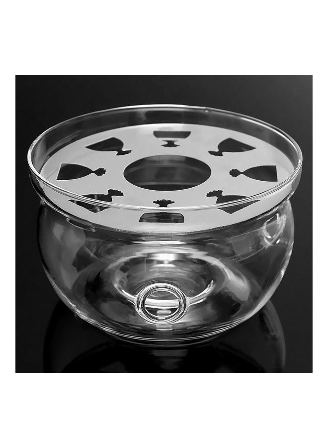 Teapot Warmer Base Clear 13.5x13.5x8cm - Image 2