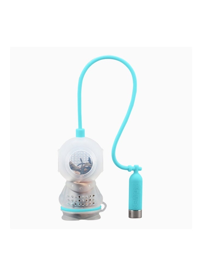 PREUP - Tea Infuser Strainer Blue 3.5x3.5x5.7cm - Image 1