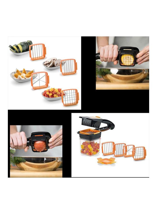 Multifunctional Cutter Orange/Black/Silver 20x20x20cm - Image 2