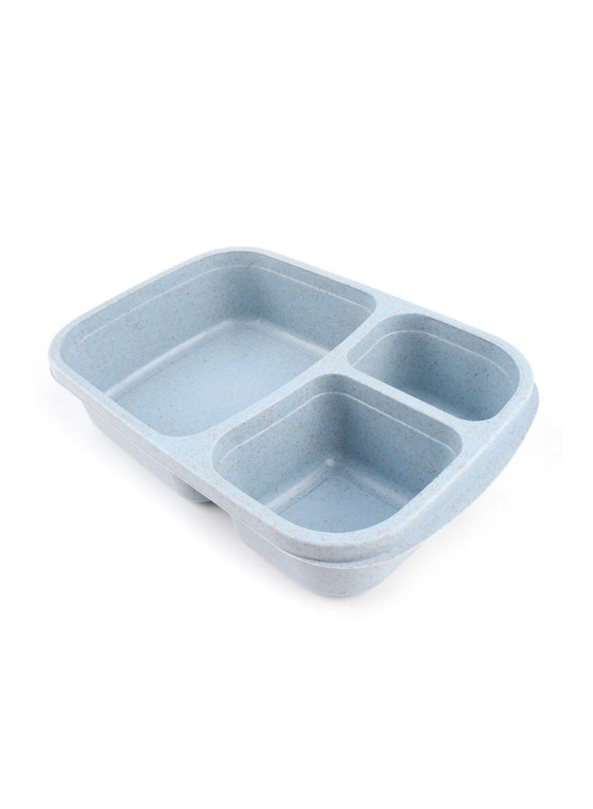 3-Grid Lunch Box With Lid Blue/Clear 23.5x15x5cm - v1556462717/N24548789A_4