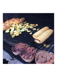 Generic BBQ Grill Mat Black 33x40x0.85cm  - Image 3