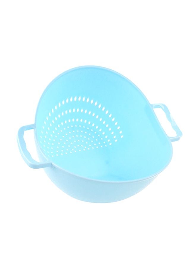 Vegetable Basket Colander Blue 22x21x10cm  - Image 1