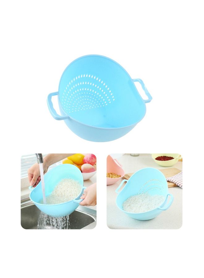 Vegetable Basket Colander Blue 22x21x10cm  - Image 2