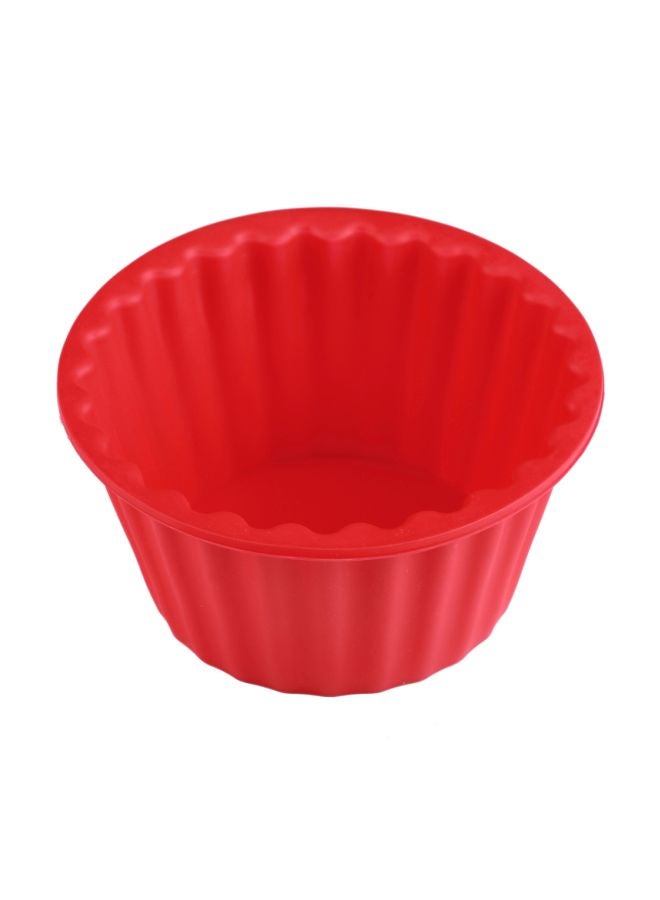 Silicone Cake Mould Red 16x10.5x16cm - Image 5