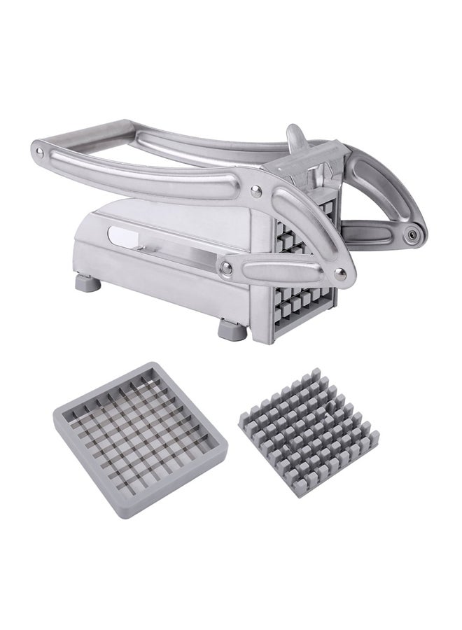 قطاعة بطاطس من الستانلس ستيل فضي 26x12x9.5سم  - Image 1