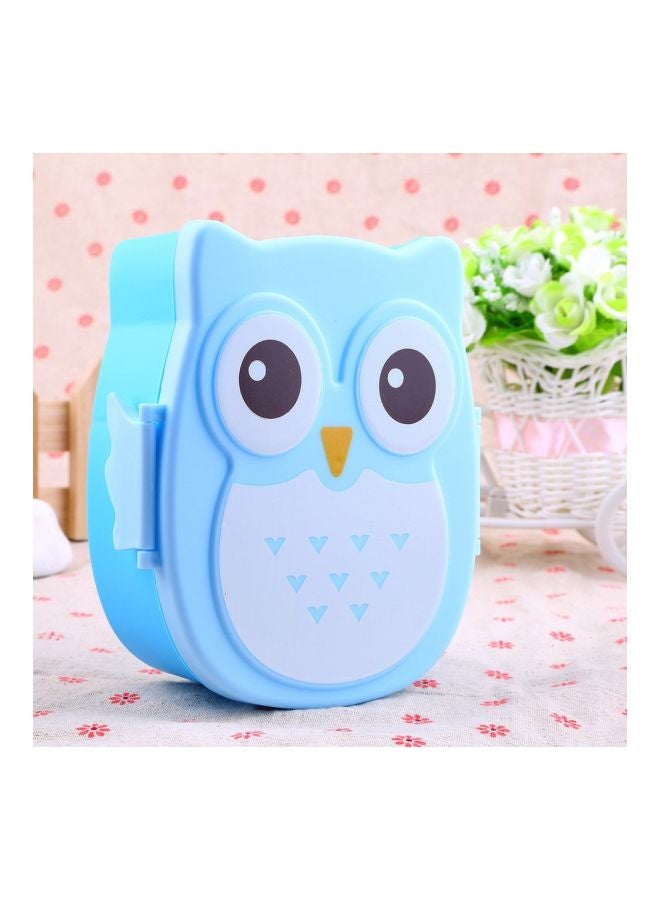 Generic - Owl Shaped Lunch Box Blue/White/Black 17x13x7centimeter - Image 1