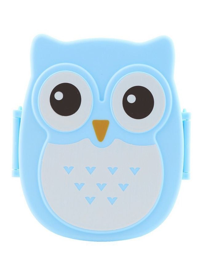 Generic - Owl Shaped Lunch Box Blue/White/Black 17x13x7centimeter - Image 1