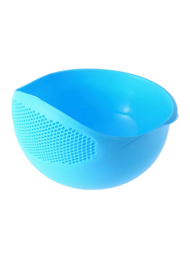 Rice Wash Strainer Blue 12x18x9cm - Image 2