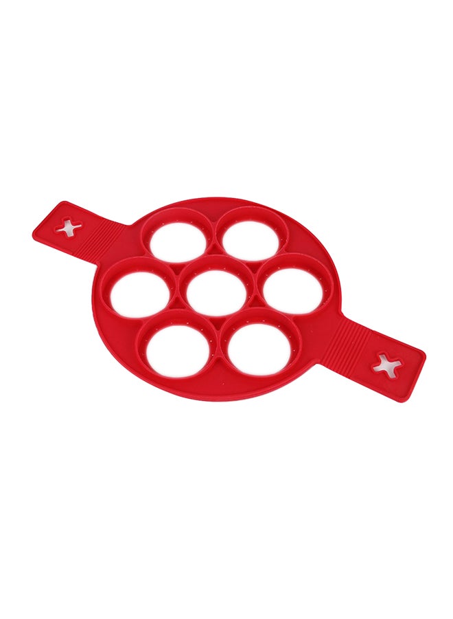 قالب خَبز من السيليكون أحمر 397x230x15مم