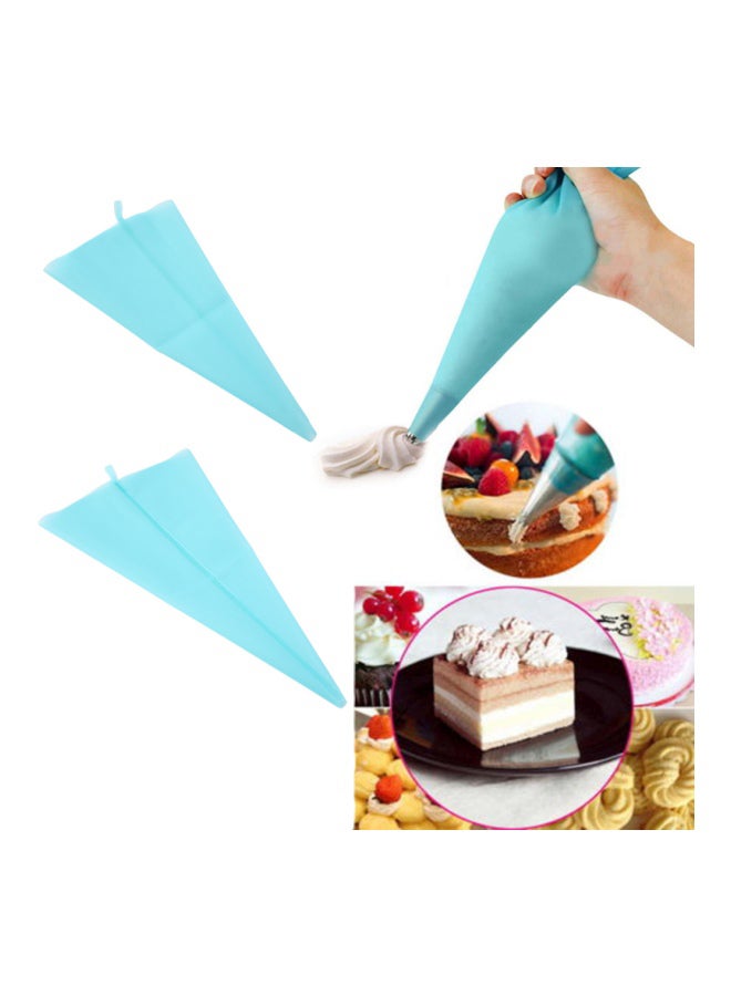 Icing Piping Cream Bag Light Blue 23x19x0.2centimeter  - Image 2