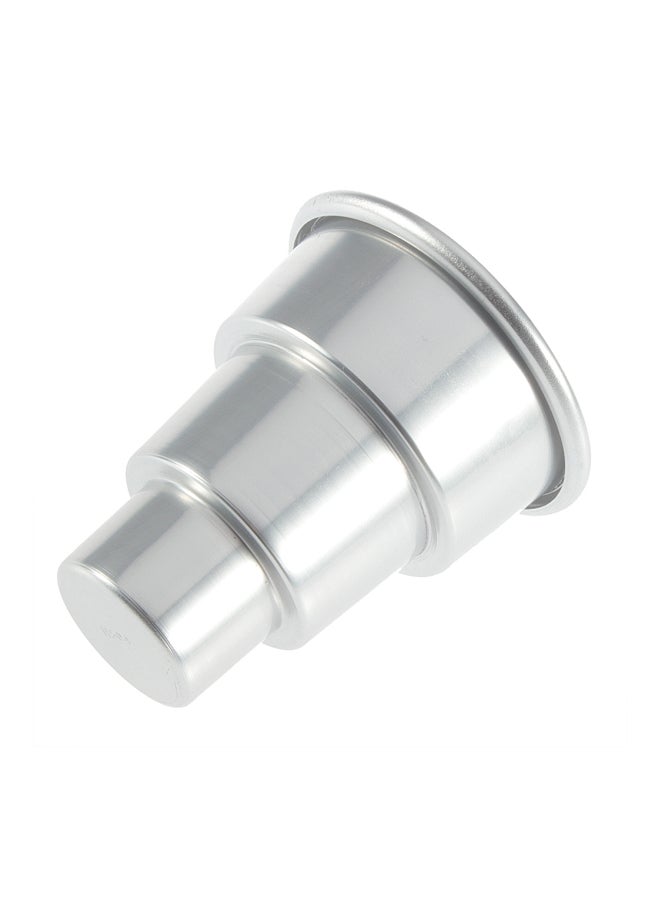 قالب خَبز مكون من 3 مستويات فضي 8x5x5Ø³Ù†ØªÙŠÙ…ØªØ± - Image 5