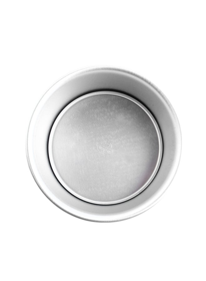 Non-Stick Round Mould Pan Silver 16.5x16.5x7.5cm - Image 4