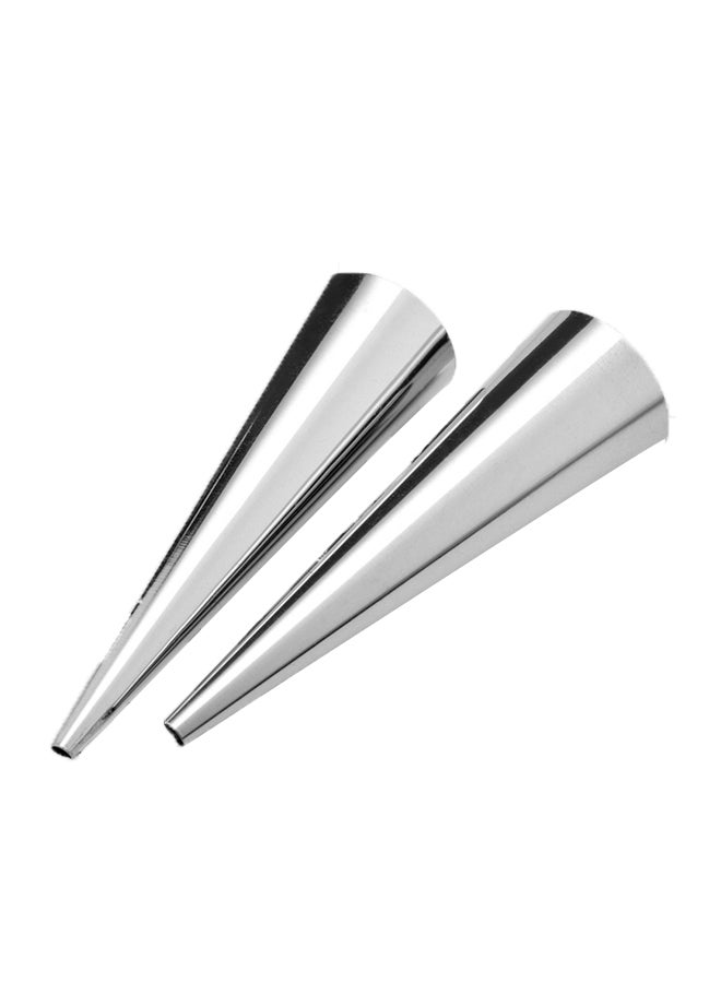 أداة لعمل مخبوزات حلزونية فضي 9x3x3سم - Image 1