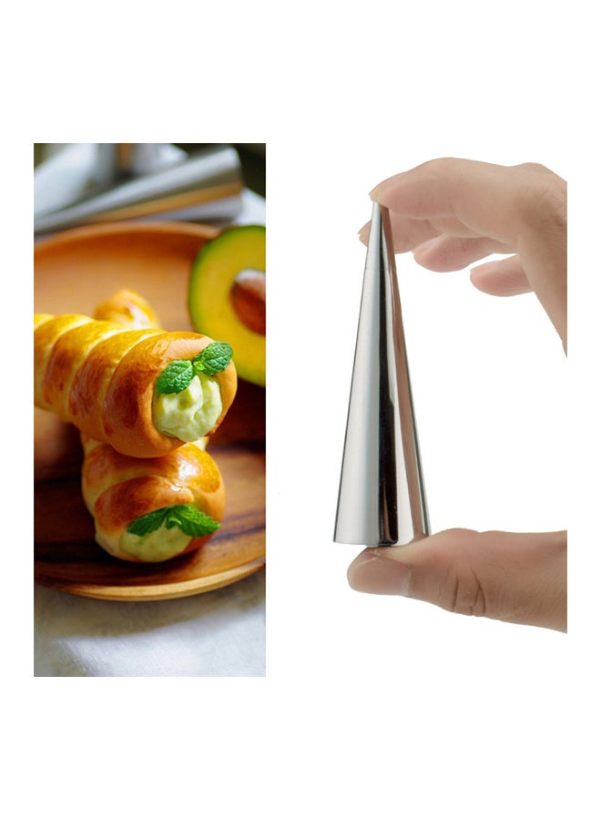 أداة لعمل مخبوزات حلزونية فضي 9x3x3سم - Image 2