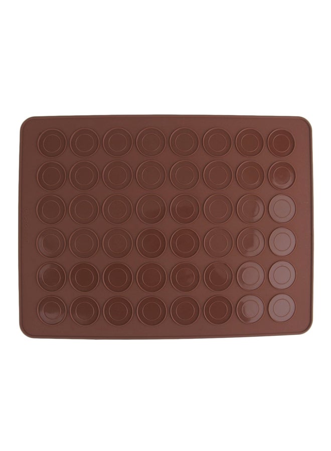 PREUP Oven Baking Mat Sheet Brown 39x28.5centimeter - Image 1