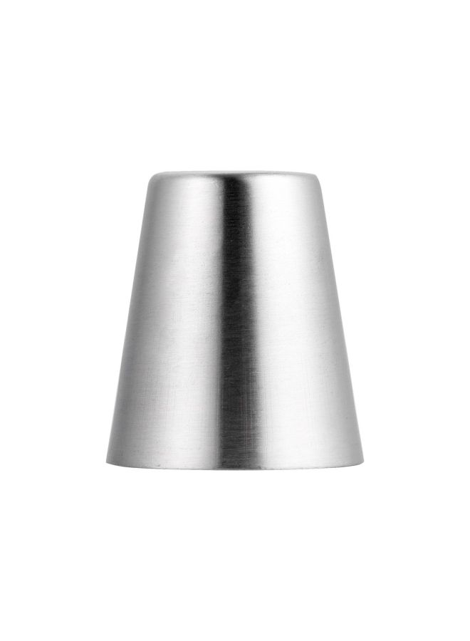 10-Piece Icing Pipe Nozzles Silver/White/Pink 3.7x3.7x4.1centimeter  - Image 5