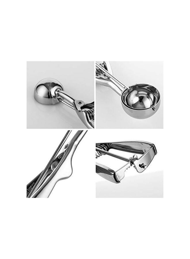 Sharpdo Stainless Steel Ice-Cream Scoop Silver 26.5x9x3.5cm - Image 4