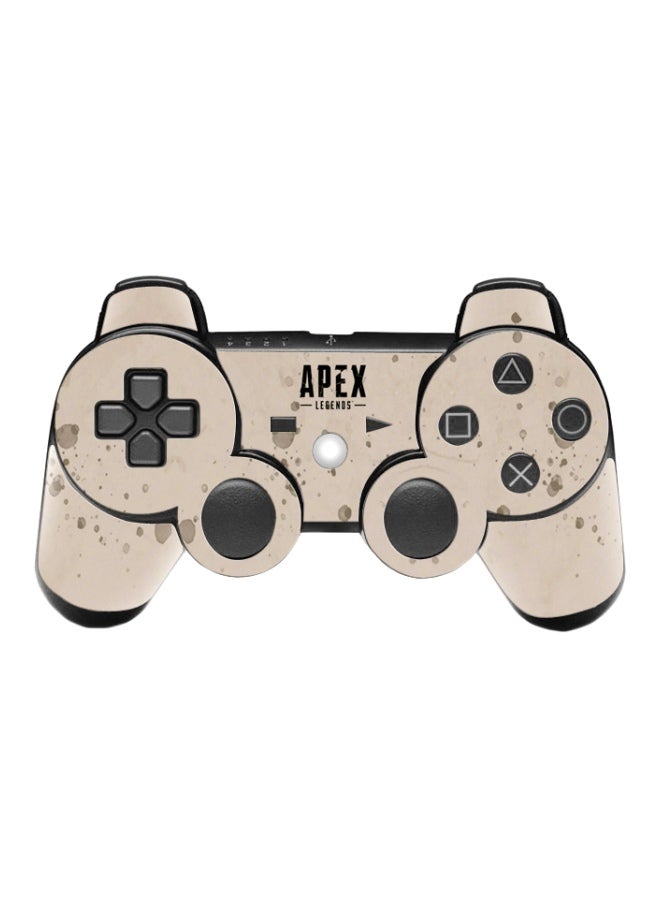 Flash Hawk Controller Skin Sticker For PlayStation 3