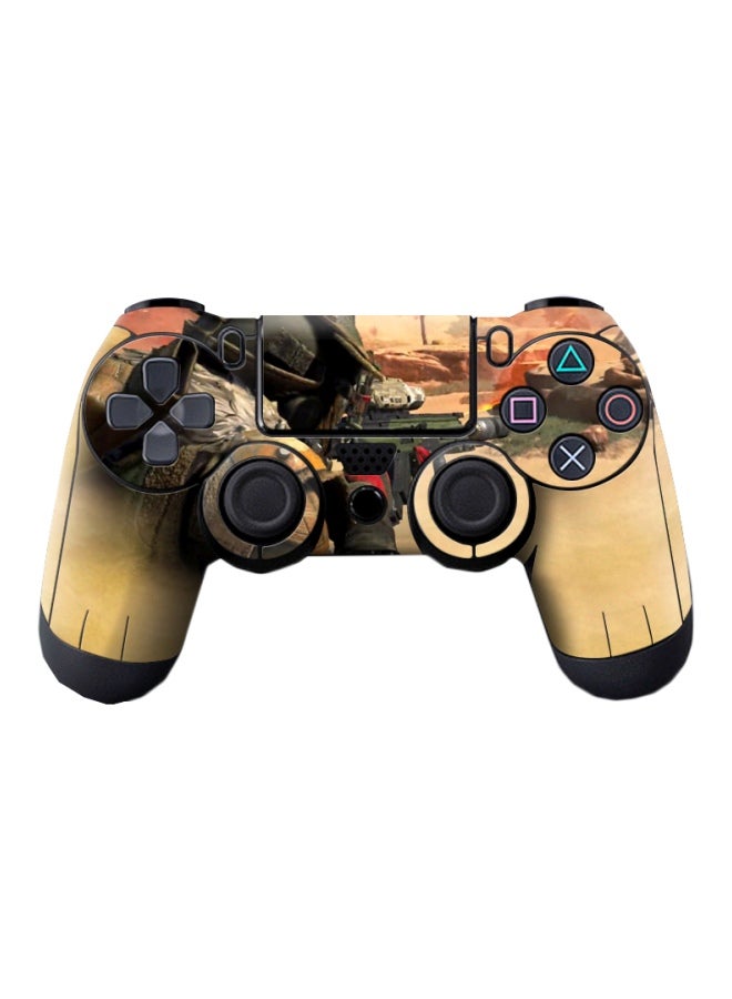 Flash Hawk Controller Skin Sticker For PlayStation 4