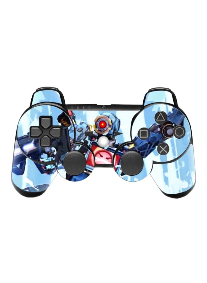 Flash Hawk Controller Skin Sticker For PlayStation 3