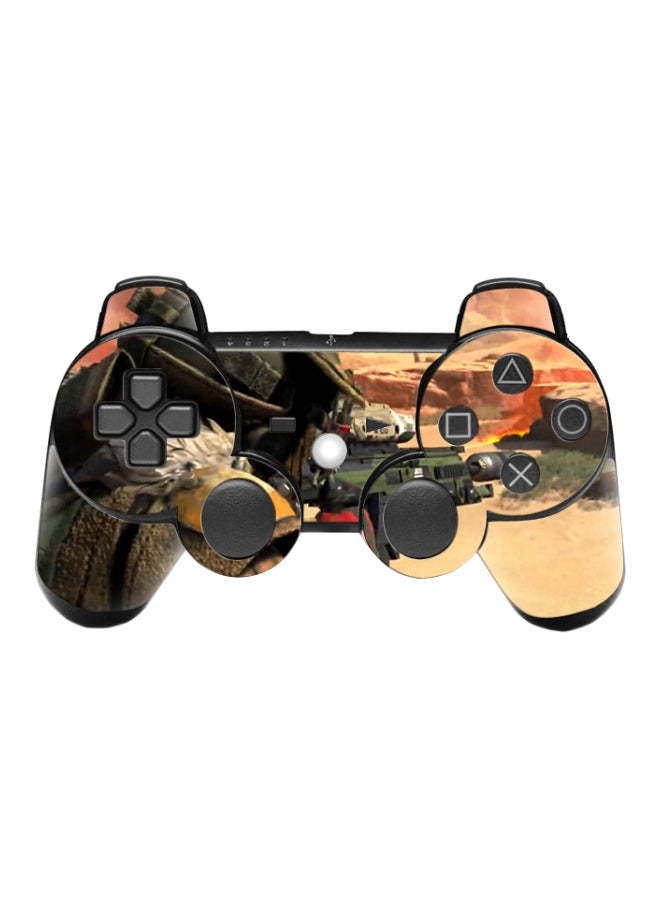 Flash Hawk Controller Skin Sticker For PlayStation 3