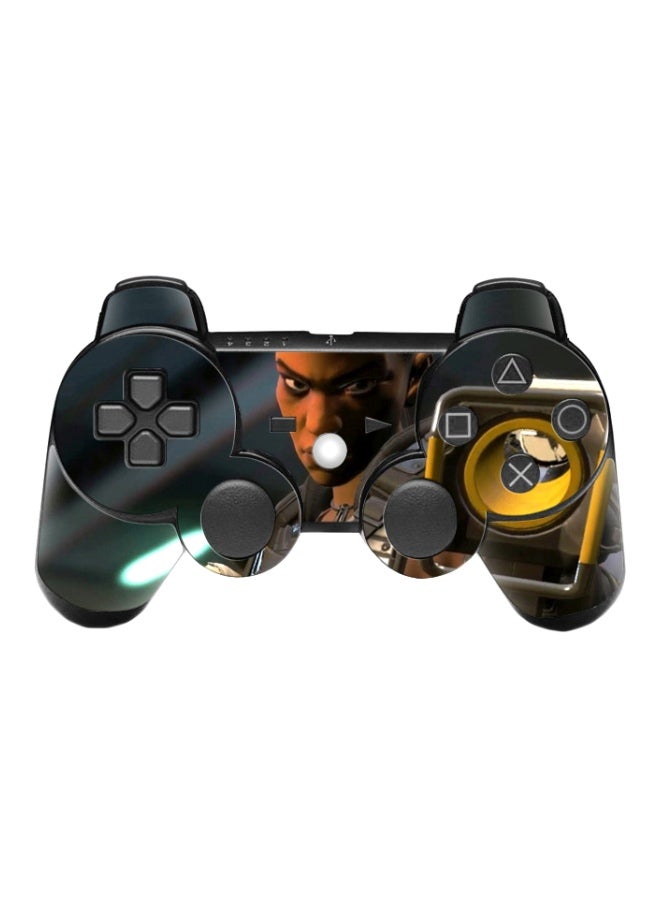 Flash Hawk Controller Skin Sticker For PlayStation 3