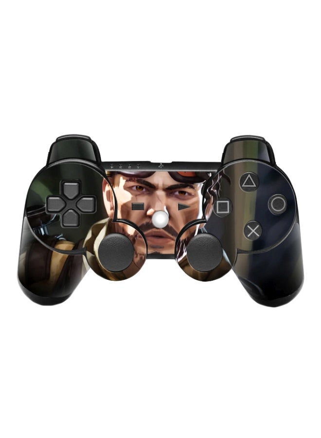 Flash Hawk Controller Skin Sticker For PlayStation 3