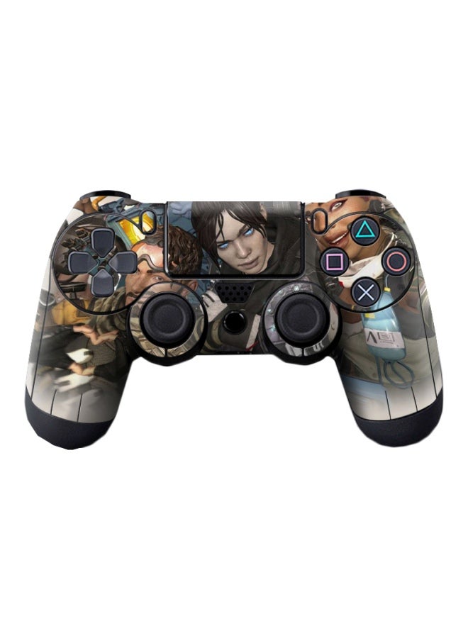 Flash Hawk Controller Skin Sticker For PlayStation 4