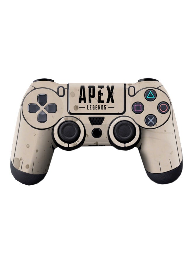Flash Hawk Controller Skin Sticker For PlayStation 4