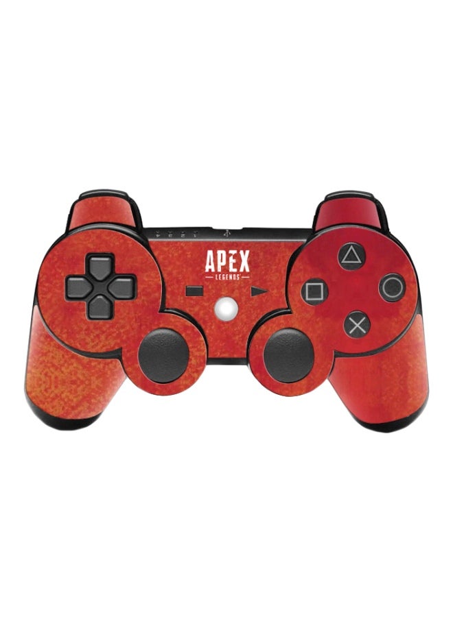 Flash Hawk Controller Skin Sticker For PlayStation 3