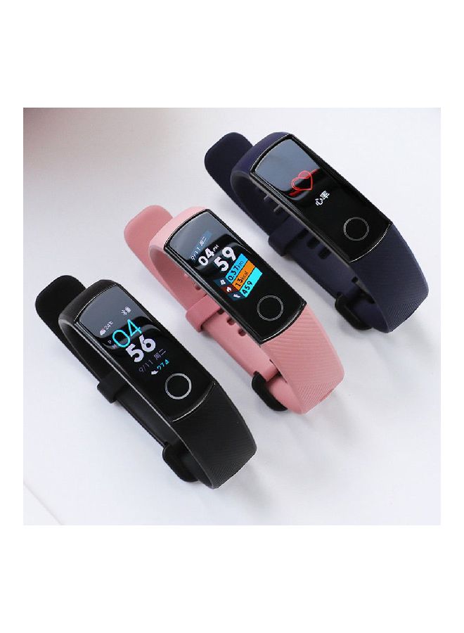 هواوي متتبع اللياقة البدنية باند 4 من هونور بشاشة أموليد تعمل باللمس وردي - Image 3