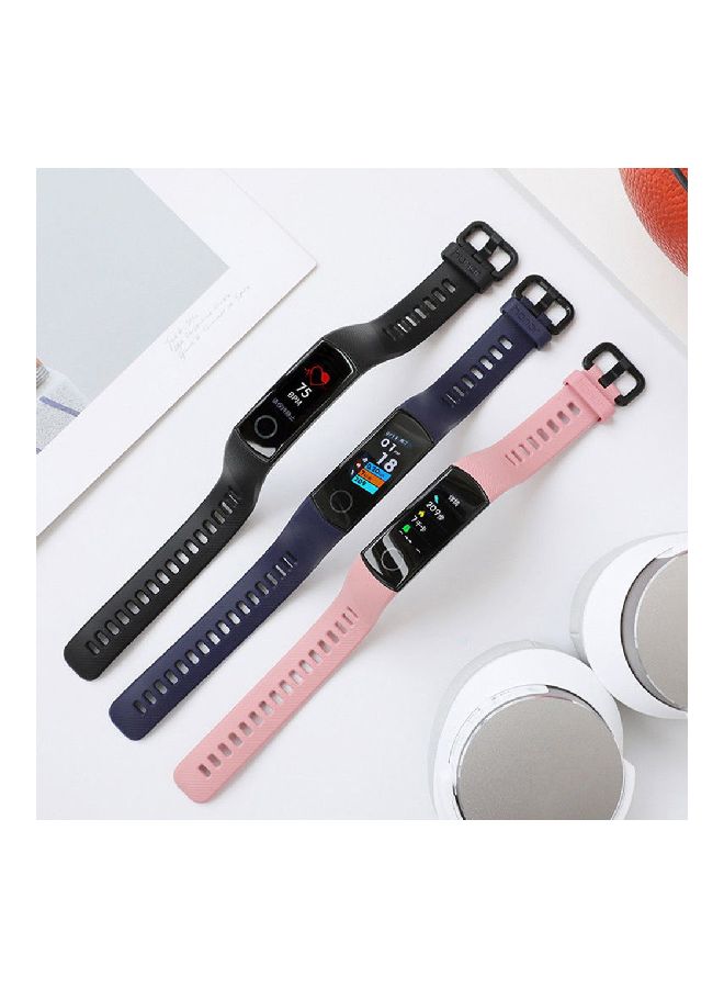 هواوي متتبع اللياقة البدنية باند 4 من هونور بشاشة أموليد تعمل باللمس وردي - Image 4