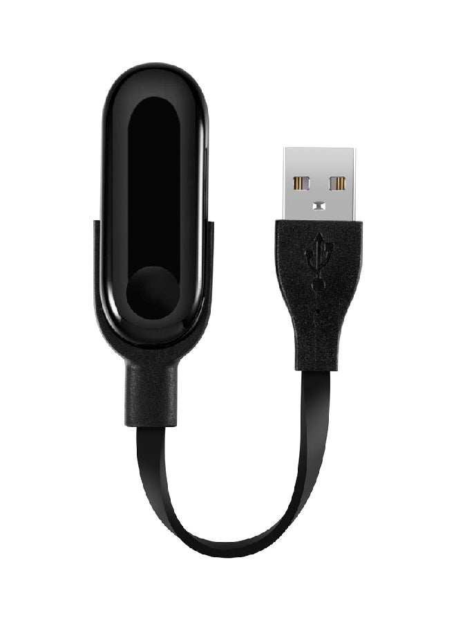 Fast Charging Cable Accessories For Xiaomi MI Band Black - Image 1