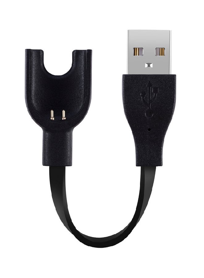 Fast Charging Cable Accessories For Xiaomi MI Band Black - Image 2