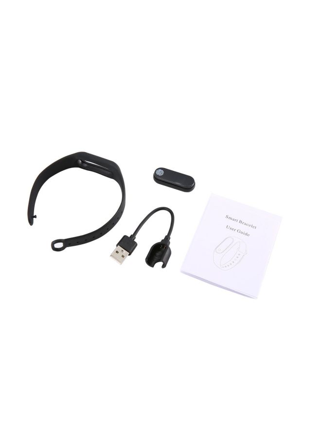 0.42 Inch OLED Bluetooth Heart Rate Monitor Time Display Smart band Black/White Black/White - Image 3