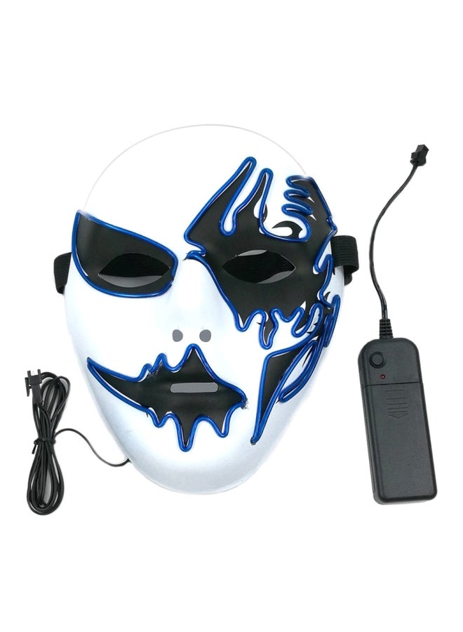 Halloween Birthday Party Mask With LED One Size - Image 1
