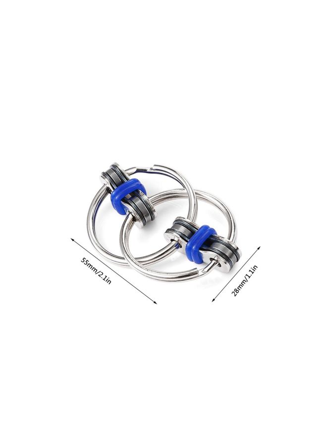 Finger Key Ring With Mini Hand Spinner - Image 3