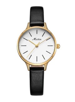 Meibin Women's Leather Analog Watch M1068-BG 