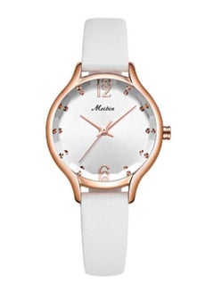 Meibin Women's Leather Analog Watch M1066-WRG 