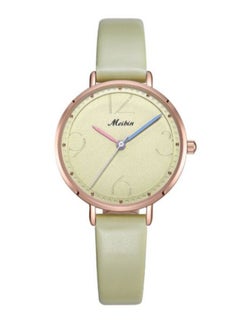 Meibin women Leather Analog Watch M1131-AGERG 