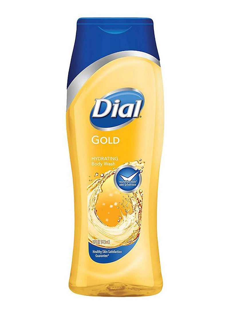 دايل غسول الجسم بالذهب لترطيب البشرة، حزمة من قطعتين 2 x 473ملليلتر