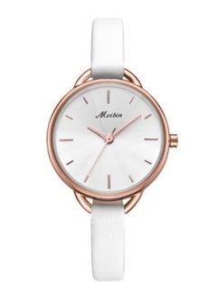 Meibin women Leather Analog Watch M1125-WRG 
