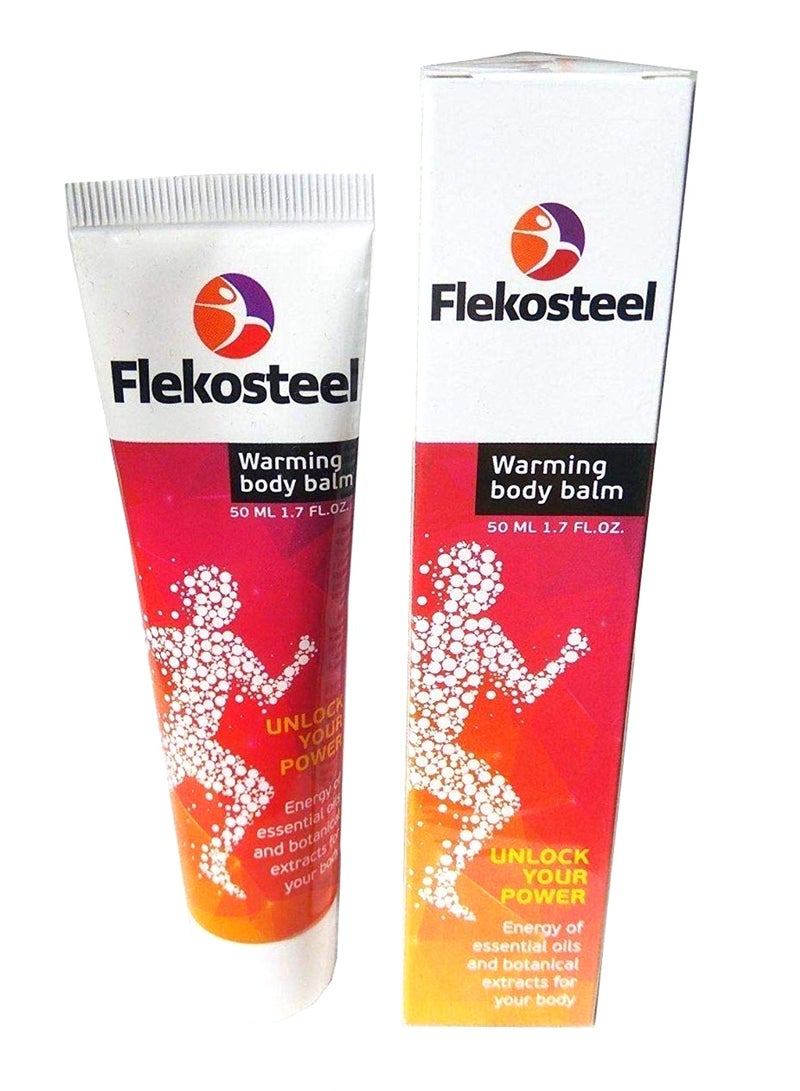 3-Piece Flekosteel Warming Body Balm Tube Set
