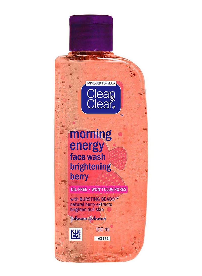 Clean & Clear Morning Energy Brightening Berry Face Wash 100ml