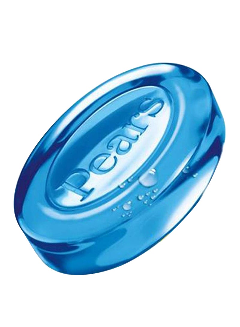 عبوة من الصابون النقي بخلاصة الجلسرين والنعناع مكونة من 3 قطع أزرق 75جرام