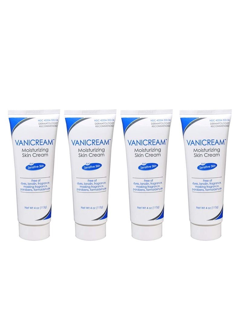 فانيكريم 4 أنابيب كريم مرطب للعناية بالبشرة